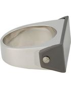 Maison Martin Margiela Two Tone Ring - Lyst