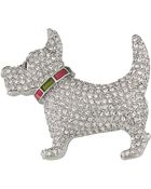 Carolee Crystal Terrier Pin - Lyst