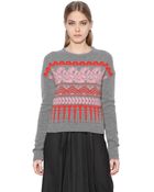 Vionnet Panther Wool Sweater - Lyst