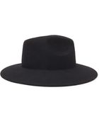Forever 21 Wide-Brim Wool Fedora - Lyst