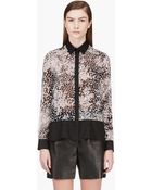 Giambattista Valli Black Silk Polka Dot Blouse - Lyst