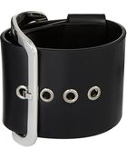 Givenchy Leather Buckle Cuff - Lyst