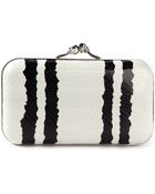 Alexander McQueen Twin Skull Box Clutch - Lyst