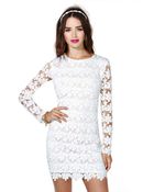 Nasty Gal Lisanne Crochet Dress - Lyst