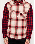 Diesel Double Layer Check Shirt - Lyst
