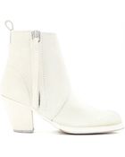 Acne Studios Pistol Short Leather Ankle Boots - Lyst