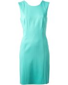 Emilio Pucci Sleeveless Shift Dress - Lyst