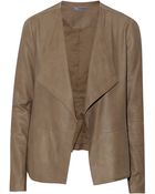 Vince Leather Biker Jacket - Lyst