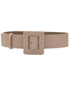 Alice + Olivia Square Buckle Belt - Lyst
