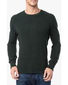 7 For All Mankind Ottoman Rib Sweater - Lyst
