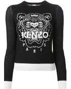 Kenzo Tiger Sweater - Lyst