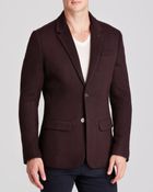 John Varvatos Usa Notch Lapel Blazer Cardigan - Lyst