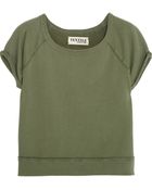 Textile Elizabeth And James Cotton-Terry Sweatshirt - Lyst