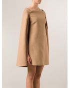 Valentino Cape Dress - Lyst