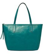 Fossil Sydney Leather Shopper - Lyst