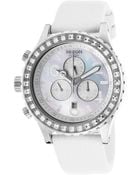 Nixon Women'S 42-20 Chrono White Snake Skin And Mop Dial - Lyst