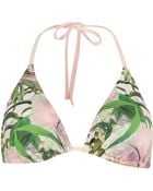 Ted Baker Jungle Orchid Bikini Top - Lyst