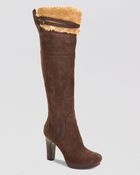Ugg Ophira High Heel Over The Knee Platform Boots - Lyst