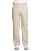 Saks Fifth Avenue Black Label Relaxed Fit Chinos - Lyst