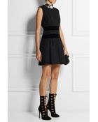 Alaïa Cutout Suede Boots - Lyst
