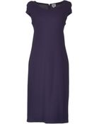 Armani Kneelength Dress - Lyst