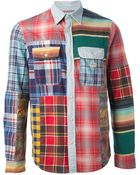 Ralph Lauren Patchwork Shirt - Lyst
