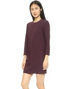 Theory Trinity Ii Kula W Dress - Dark Merlot - Lyst