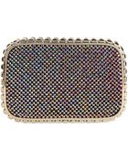 La Regale Iridescent Metallic Minaudiere - Lyst