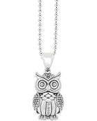 Lagos Rare Wonders Owl Pendant Necklace - Lyst