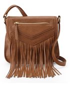 Madden Girl Cognac Orchid Fringe Crossbody - Lyst