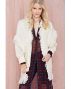 Nasty Gal Glamorous Estelle Knit Cardigan - Lyst