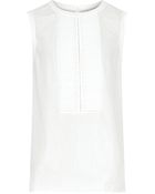Reiss Kia Textured Semi-Sheer Top - Lyst
