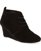Nine West Illusion Wedge Heel Ankle Boots - Lyst