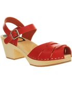 Swedish Hasbeens Peep Toe Hi - Lyst
