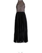 Raoul Phoebe Pleated Lattice Dress - Lyst
