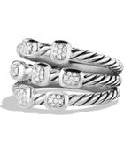 David Yurman Confetti Ring With Diamonds - Lyst