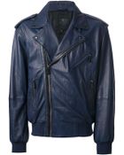 McQ by Alexander McQueen Biker Jacket - Lyst
