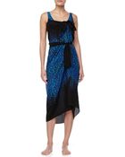 Gottex Bangalore Belted Silk Pareo Coverup - Lyst