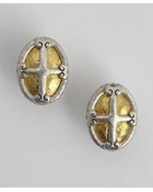 Gurhan Silver And Gold 'Crest' Earrings - Lyst