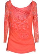 Patrizia Pepe Blouse - Lyst