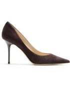 Jimmy Choo Agnes Suede Pumps - Lyst