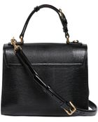 Dolce & Gabbana Monica Iguana Embossed Leather Bag - Lyst