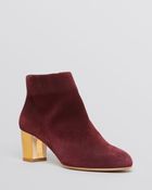 Rupert Sanderson Booties - Honeycup Metal - Lyst