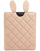 Asos Quilted Ipad Case with Rabbit Ears - Lyst