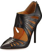 L.a.m.b. Kegan Leather Cutout Pump - Lyst