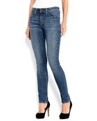 Levi's Slim Fit Mid Rise Skinny Jeans - Lyst