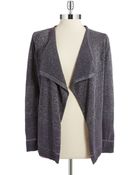 Calvin Klein Open Front Cardigan - Lyst