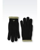 Emporio Armani Cashmere Glove - Lyst