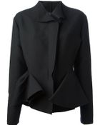 Lanvin Pleated Panel Jacket - Lyst