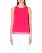 Diane von Furstenberg Raica Layered Silk Top - Lyst